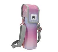 BUILT - Sac Isotherme avec Bandoulière pour Bouteille, 100% Polyester avec Doublure en PEVA, 9 x 11 x 25 cm, Motif "Interactive"