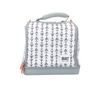BUILT - Sac-Repas Isotherme Bowery, Imperméable, Polyester Doux / PEVA, 17,5 x 24 x 26 cm, 7 Litres, Motif "Belle Vie"