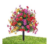 Buissons Artificiels | Boule Réaliste de 56 cm pour Décoration Maison, Fleurs Artificielles pour Extérieur,Fleurs réalistes pour Jardin - pour Cour, Bureau, Fête des