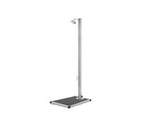 Buitendouche met grijze basis 220 cm roestvrij staal3070783