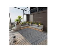 Buitenkleed ARAKIL 140x200 cm polypropeen antracietkleurig317022