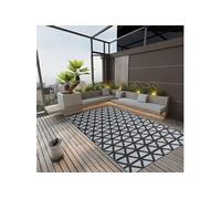 Vidaxl Tapis D'extérieur Noir 140x200 Cm Pp