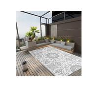 Buitenkleed ARAKIL 140x200 cm PP lichtgrijs317031