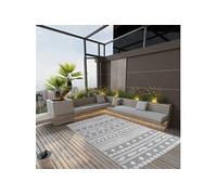 Buitenkleed ARAKIL 160x230 cm polypropeen grijs316972