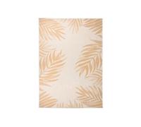Buitenkleed met bladpatroon platgeweven 140x200 cm340859