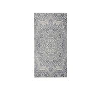 vidaXL Buitenkleed met patroon platgeweven 100x200 cm blauw340829 Bleu G