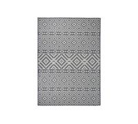 Vidaxl Tapis À Tissage Plat D'extérieur 120x170 Cm Rayures Bleues