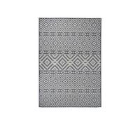 vidaXL Buitenkleed met patroon platgeweven 160x230 cm blauw340839 Bleu G