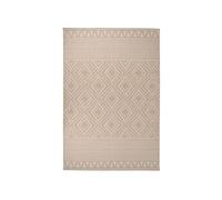 Vidaxl Tapis À Tissage Plat D'extérieur 160x230 Cm Rayures Brunes