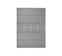 Tapis à Tissage Plat d'Extérieur Tapis de Protection Tapis de Couloir Terrasse Balcon Jardin Résistance aux UV 200x280 cm Rayures Bleues