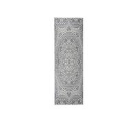 Tapis à Tissage Plat d'Extérieur Tapis de Protection Tapis de Couloir Terrasse Balcon Jardin Résistance aux UV 80x250 cm Motif Bleu