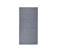 Buitenkleed platgeweven 100x200 cm blauw340794