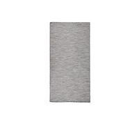 Buitenkleed platgeweven 100x200 cm bruin en blauw340815