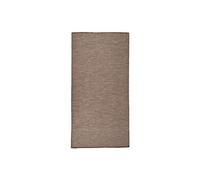 Buitenkleed platgeweven 100x200 cm bruin340787