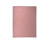 Tapis à Tissage Plat d'Extérieur Tapis de Protection Tapis de Couloir Terrasse Balcon Jardin Résistance aux UV 120x170 cm Rouge