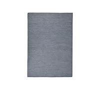 Buitenkleed platgeweven 140x200 cm blauw340796
