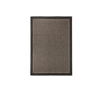 vidaXL Buitenkleed platgeweven 140x200 cm donkerbruin340845 Brun G