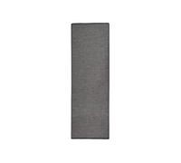 Tapis à Tissage Plat d'Extérieur Tapis de Protection Tapis de Couloir Terrasse Balcon Jardin Résistance aux UV 80x250 cm Gris