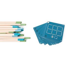 Buitenspeel BS Toys Puzzle D'Allumettes - Jeu De Puzzle Éducatif Amusant - Résolution Créative De Problèmes - Divertissement en Famille - pour 8 Ans Et Plus - Jeu Woodend pour Tous