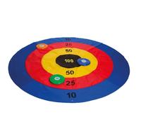 BS Toys Disc Deluxe - Jeu De Lancer Pour Enfants - Jeux De Jardin Pour Enfants À Partir De 6 Ans - Pour Les Anniversaires D'Enfants - Avec 3 Disques Frisbee - Gros Jouets Pour L'Extérieur