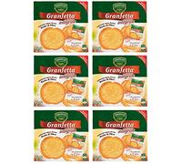 Buitoni Granfetta Lot de 6 graisses Biscottate con Farina Intégrale 16 portions individuelles de 2 biscottes à grains entiers 240 g