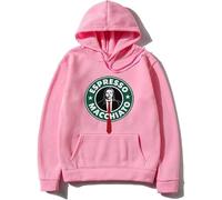 BUIWOT Sweats à Capuche Tommy Cash Sweats à Manches Longues Style Harajuku pour Hommes, Femmes et Enfants Grande Taille Pull-Over décontracté Vêtements d'extérieur Amples et élégants-Pink||s