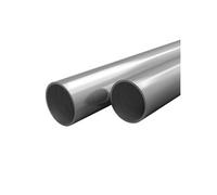Buizen rond V2A 2m Ã~48x1,8mm roestvrij staal 2 st143194