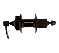 Shimano Buje Tras. 8/9/10v 135/32 N.-FH-M475 Freno Disco 6 Torn, Noir
