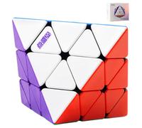Bukefuno DianSheng FTO NEO Black Core Magnetic Octahedron Speed Cube magique