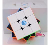 Bukefuno GAN 11 M Pro 3 x 3 cm Cube magique magnétique sans autocollant GAN11M Pro 3 x 3 x 3 cm (GAN11 M Pro version noyau noir mat)