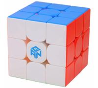 Bukefuno GAN 12 Maglev UV 3x3 Maglev Cube Magnétique Speed Puzzle GAN12 Maglev UV 3 x 3 Cube Maglev sans autocollant Magic 3 x 3 x 3 Gans Cubes Flagship (revêtement UV brillant et intérieur primaire)