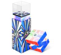 Bukefuno GAN 15 Maglev UV 10e Anniversaire Cube de Vitesse 3x3 Phare GAN15 Maglev magnétique 2024 Puzzle Magique sans Autocollant 58,6 g Ultra-léger 3 x 3 x 3 Gans Cubes
