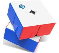 Bukefuno GAN 251 M Air 2x2 Cube magique magnétique GAN251 MAir Vitesse magique GAN 251 Air 2x2x2 Cubes sans autocollants Gans Mini Aimants 2021 Casse-tête