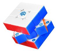 Bukefuno GAN 356 ME Cube magique de vitesse 3 x 3 GAN 356 M E 3 x 3 x 3 Oie magique 3 x 3 Cube éducatif GAN356 ME Speed-Cube Puzzle