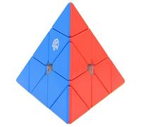 Bukefuno GAN Pyraminx M Magnétique 3x3 Cube Speed Pyramid 36 3x3x3 Cube Aimants sans autocollant Standard