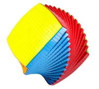 Bukefuno MoYu Meilong 15 x 15 cm Puzzle Cube Magic Cubes sans autocollants 15 x 15 x 15 cm Cubing Classroom Toys