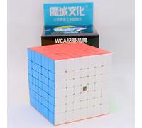 Bukefuno MoYu Meilong 7X7 Speed Puzzle Cube MFJS 7X7 V2 Magic Cubes Moyu Cube sans Autocollant Meilong 7X7X7 Cubing Classroom Speed Education Toys