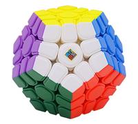Bukefuno MoYu Meilong M Megaminx Lot de 3 puzzles magiques magnétiques, 3 x 3, MFJS Meilong Megaminx M Speed Cube sans autocollant