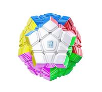 Bukefuno Moyu Meilong Megaminx M V2 3x3 Magic Cube MFJS Puzzle Magnétique MEILONG Megaminx Magnétique V2 2024 Cube de vitesse sans autocollant