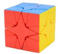 Bukefuno MoYu MeiLong Polaris Speed Cube magique (57 mm) sans autocollant MeiLong Polaris Cube magique pour salle de classe Puzzle Speed Cube Jouet