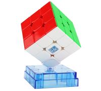 Bukefuno MoYu RS3M Cube magique magnétique avec revêtement UV 3 x 3 2023 Speed Magic Cube Moyu Mise à niveau RS3M UV 3 x 3 x 3 2023 Sans autocollant MFJS Puzzle Speed Cube RS3M lisse UV