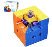 Bukefuno MoYu Super RS3M 2022 Maglev Version 3x3 Cube de vitesse magnétique sans autocollant MFJS Magic Puzzle 3 x 3 x 3 Cube Moyu 2022 Super RS3M Maglev Cubes