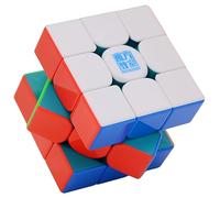 Bukefuno MoYu Super RS3M V2 Ball Core UV 3 x 3 2023 Maglev Cube magique magnétique sans autocollant MFJS Magic Puzzle 3 x 3 x 3 Moyu 2023 Super RS3M V2 Cube (noyau de balle version UV)