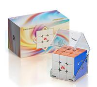 Bukefuno QY Tornado V3 M 3 x 3 New Pioneer UV Speed Magic Cube QY Toys Tornado V3M MagLev Puzzle 2026 Nouveaux cubes sans autocollant (nouvelle version Pioneer UV MagLev)