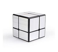 Bukefuno QY Toys Mirror 2 x 2 Argent Cube magique Puzzle 2 x 2 x 2 cm Version miroir Argent Cube