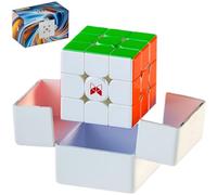 Bukefuno QY X Man Tornado V5 Pioneer MagLev UV 3x3 Speed Magic Cube QY Toys Tornado V5M UV MagLev Puzzle 3 x 3 x 3 Cubes 2026 sans autocollant (version pionnier)