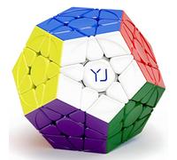 Bukefuno YJ YuHu Megaminx V3M MagLev Cube 3x3 sans autocollant Magic Dodécaèdre Yongjun YuHu V3 M 12 faces MagLev Cube magnétique 3 x 3 x 3 Pentagonal 2026 Vitesse du cube puzzle