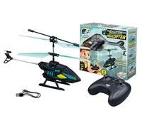 Buki Hélicoptère radiocommandé 37295 – 23 cm – Télécommande longue portée 2,4 GHz – 20 m