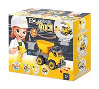 Buki Camion de chantier radiocommandé – Jouet de construction – Visseuse électrique – Dès 3 ans