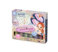 BUKI BC001 - Beads Factory - Kit de fabrication de perles, plus de 700 perles, 15 bracelets